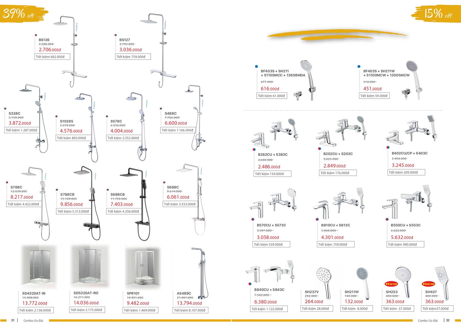 Khuyến mãi Thiết bị vệ sinh CAESAR cuối năm 2024 /Page 16